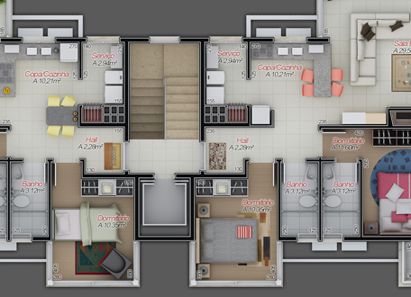 Planta Baixa - Pavimento Tipo